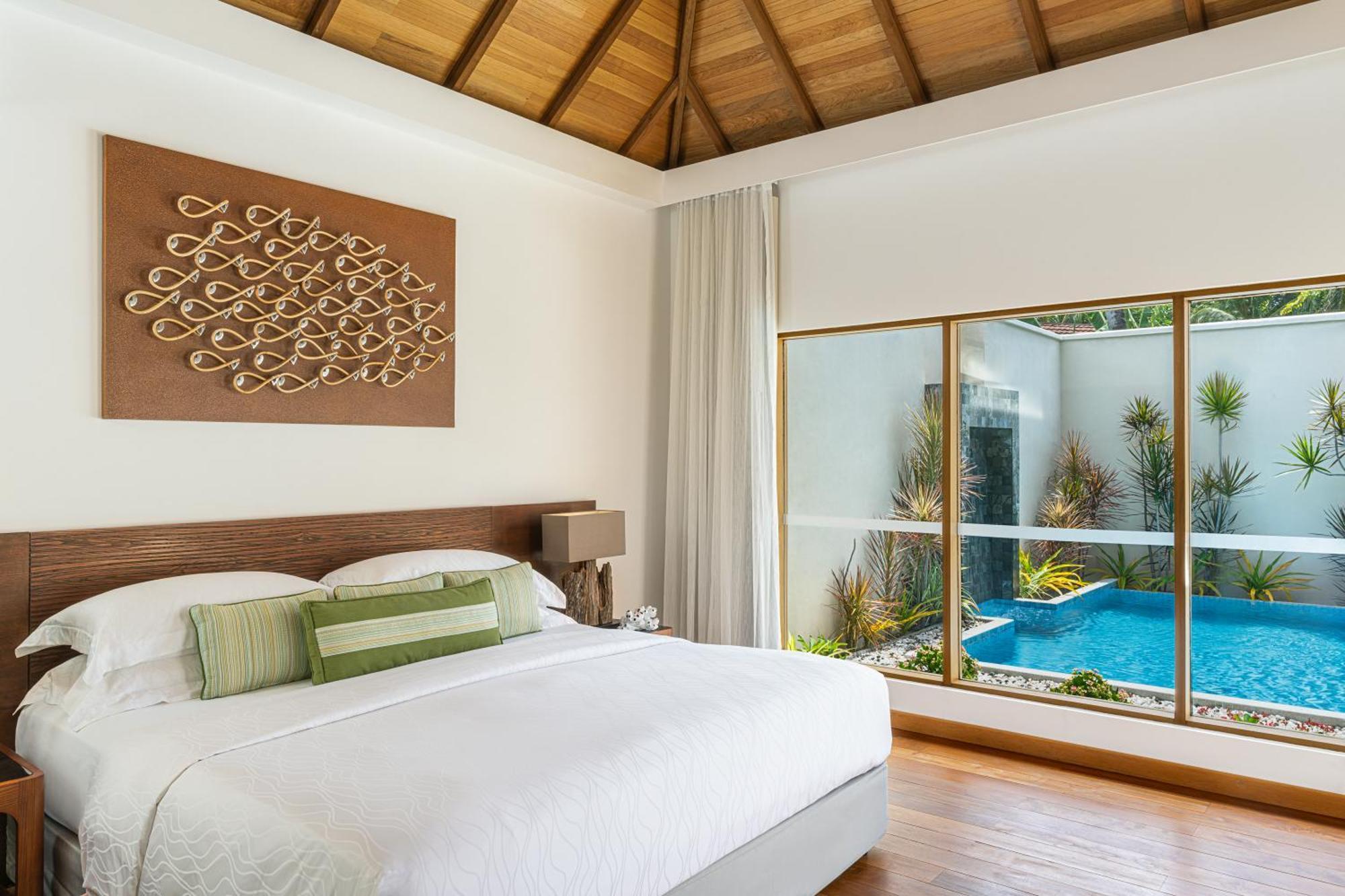 คุรุมบา มัลดีฟส์ Hotel Vihamanaafushi ภายนอก รูปภาพ A bedroom at the hotel