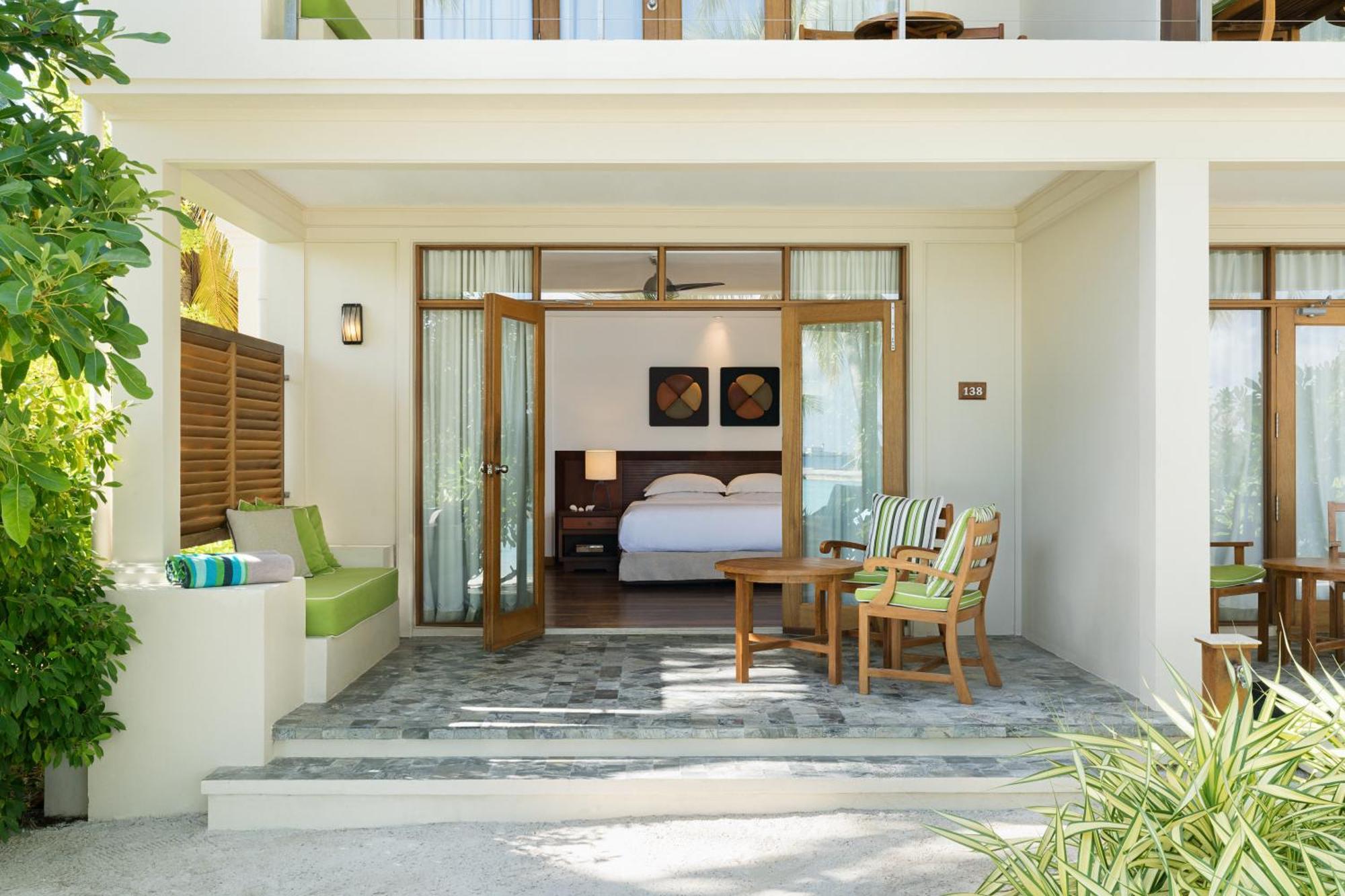 คุรุมบา มัลดีฟส์ Hotel Vihamanaafushi ภายนอก รูปภาพ A beach villa at the resort